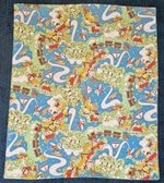 Mothercare Vintage Cot Quilt Duvet Cover Houses Train Sheep Plane Boat Retro  GB