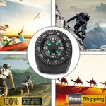 Watch Strap Compass Small lightweight. Camping, hiking, orienteering. UK stock