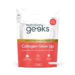 Nutrition Geeks Collagen Glow Up - 420g of Pure Bovine Collagen Peptides Powder