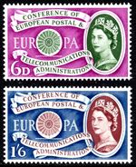 1960 EUROPA European Postal Telecommunications Set SG621 - 22 Unmounted Mint MNH