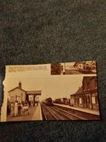 Sk142 Ephemera Picture 1950s Railway Station Holbeach 