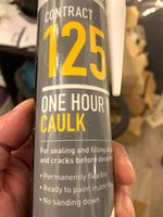 Contract 125 One Hour Caulk Sealant Cartridge - Contract 125 One Hour Caulk