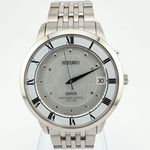 SEIKO SADZ005 Dolce Solar Watch Timepiece Mens Silver Radio Controlled