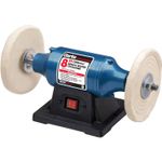 Clarke CBB200 200mm Bench Buffer/Polisher (230V) - Includes x2 Polishing Mops