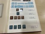 GB QV 2x 1d black line engraved surface print 1887 Jubilee set mint & used a16