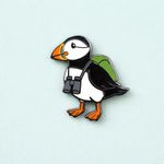 Puffin Enamel Pin Badge Bird Brooch Lapel Animal British Wildlife Gift