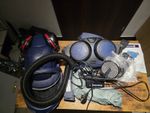 Sundström SR 500 Powered Air Respirator Full Face Mask Kit w/ Hose Filters 