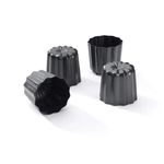 de Buyer Canelés Bordelais Non-Stick Mould Set, ø5.5cm