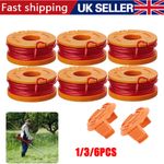 Strimmer Spool Line / Cap For Worx Trimmer WG150E WG155E WG157E WG163E WG169E