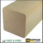 4x4" Smooth Treated C24 Timber Planed Wooden Pergola Post 95x95mm | Fence Post