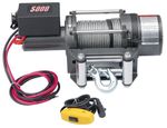 Electric Vehicle Truck Boat Mounted Tow Recovery Winch 12vDC 5000LBS (2272kgs)