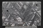 MUONIONALUSTA Iron Meteorite Carved Rectangle WIDMANSTATTEN Carving Jewelry