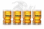 Hobgoblin 4x Beer Pint Glasses 20oz Stubby Barware New Set Man Cave Pub