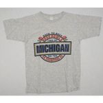 Vintage T-Shirt Michigan Single Stitch Mens M 90s Michigan Big Ten Made USA 1990