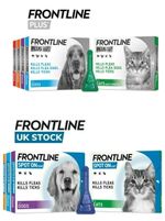 FRONTLINE SPOT ON PLUS CAT & DOGS Flea Lice Tick Treatment Solutions Kills Fleas