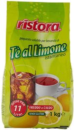 RISTORA TE FREDDO WATER-SOLUBLE INSTANT ICED TEA POWDER LEMON 1  KG x2/5/10 PACK