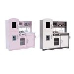 GALACTICA Wooden Play Kitchen Kids Toy Cooking Set Children Role Play Gift PK05