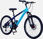 20'' 22'' 24'' inch Unisex Bike Adult Kids Mountain Bike 24 Speed Gear Bicycle