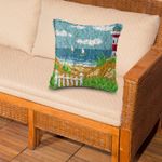 Latch Hook Embroidery Kits Cushion Needlework Blank Pillowcase Style 4