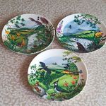 Wedgwood Bone China Limited Edition Collector Plates Country Panorama 1987-89