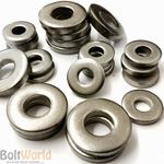 A4 STAINLESS STEEL MARINE GRADE EXTRA THICK FLAT SPACER WASHERS DIN 7349 METRIC