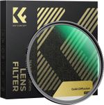 K&F CONCEPT Gold Diffusion 1/4 Filter Mist Soft Highlights Camera Lens Filter