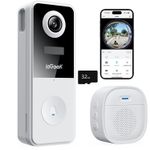 ieGeek Doorbell Camera Wireless, No Monthly Fee,WiFi Video Doorbell,SD Card,UK