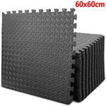 60cm Thick Heavy Duty Gym Flooring Interlocking Floor Mat EVA Soft Foam Yoga Mat