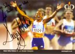 Dame Kelly Holmes - British Olympic Runner - Signed & Dedicated Autograph Photo