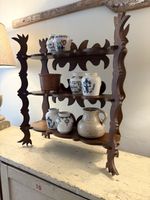 French Vintage Folk Style Etergere   