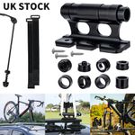 3 Sets MTB Bike Car Roof Mount Rack Fork Mount Block Quick Release Axle Carrier
