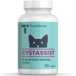 CYSTASSIST for Cat Cystitis 45 90 180 Capsules Urinary Tract Relief - Transforme
