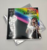 25 X 12" PVC RECORD SLEEVES OUTER VINYL COVERS STITCHED GLASS CLEAR 180 MICRON