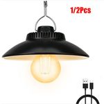 Camping Light LED Tent Lantern Light Hanging Lamp Rechargeable Outdoor Retro UK