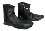 MEN: Genuine Leather Wudu-Masa- Socks -Khuffs-Footwear -  (Black) (PS)