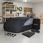 Durable Waterproof Roof Storage Bag - 4 Straps & Foldable Design for Cars & SUVs