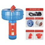 Water Spray Type Pond Oxygenation Floating Water Pump, Fish Pond Aerator 220V