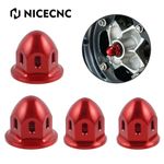 Front + Rear Wheel Spindle Nuts Screws Kit For Yamaha Raptor 700R 700 2011-2025