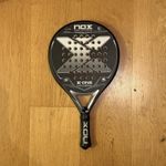 Nox X-One Casual Series Padel Racket - Black & Siver