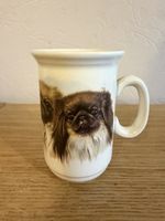 Vintage Churchill Pekingese Dog Portrait Stoneware Mug - Lovely Condition (M)