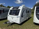 Touring Caravan Compass Casita 454 2020 2 Berth Fixed Island Bed