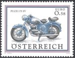 Austria 2002 Puch 175 SV/Motor Bike/Motorcycle/Transport/Bikes 1v (s3148)