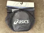 New 2010 ASICS Individual Ball Bag Volleyball Sports Bag Black Mesh ZR900