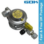 Truma GOK Gas Regulator 30mbar 10mm Bulkhead Caravan Motorhome - 0129476