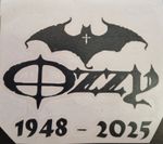 Ozzy Memorial Decal Sticker.  Self Adhesive Car Decal