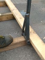 HEAVY DUTY STEEL PALLET BREAKER  RECYCLING £29.99 plus vat, 12 MONTHS GUARANTEE