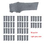 50pcs/lot Grey Handgun Pistol Gun Sock Storage Sleeves Silicone Treated Pouches