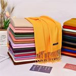 WINTER WARMER Cashmere Scarf Blend Soft Large Shawl Scarf Wrap Blanket Pashmina