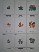 Pokemon Binder Placeholders - Complete Pokedex 1025 - Pre Printed A4 Paper Pages