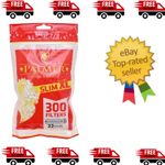 7500x Palmer Extra Slim XL Filter 22mm Tips Tobacco Smoking Resealable Packs UK